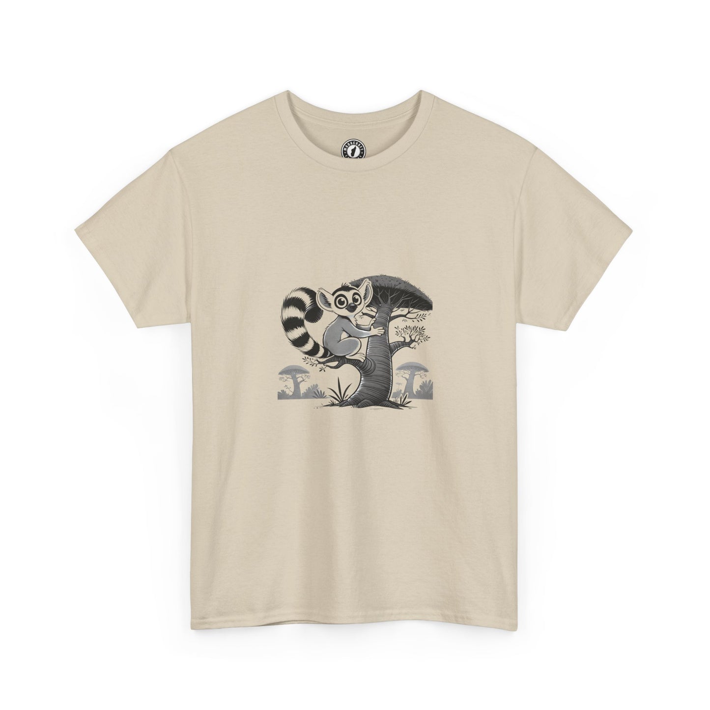 T-Shirt Femme - Maki Suspendu dans un Baobab