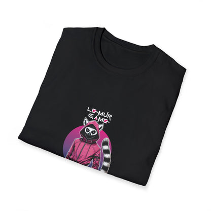 “Lemur Game - Guard Dark Edition” T-Shirt – Madagascar x Squid Game