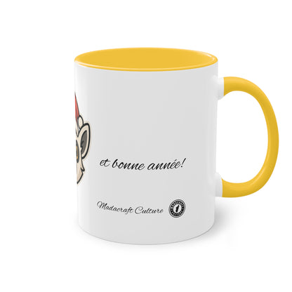 Christmas Lemur Mug – Merry Christmas &amp; Happy New Year 🎅