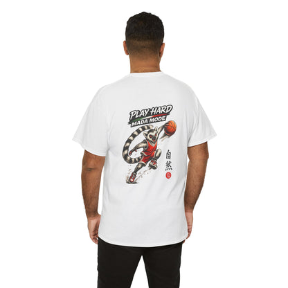 🏀 Basketball Maki T – "Play Hard Mada Mode" - Shirt