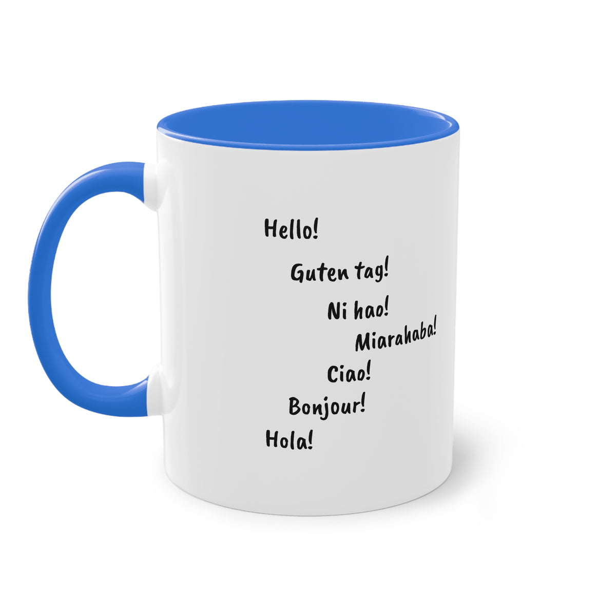 Mug "Maki de Madagascar - Bonjour Monde !" ☕🌍
