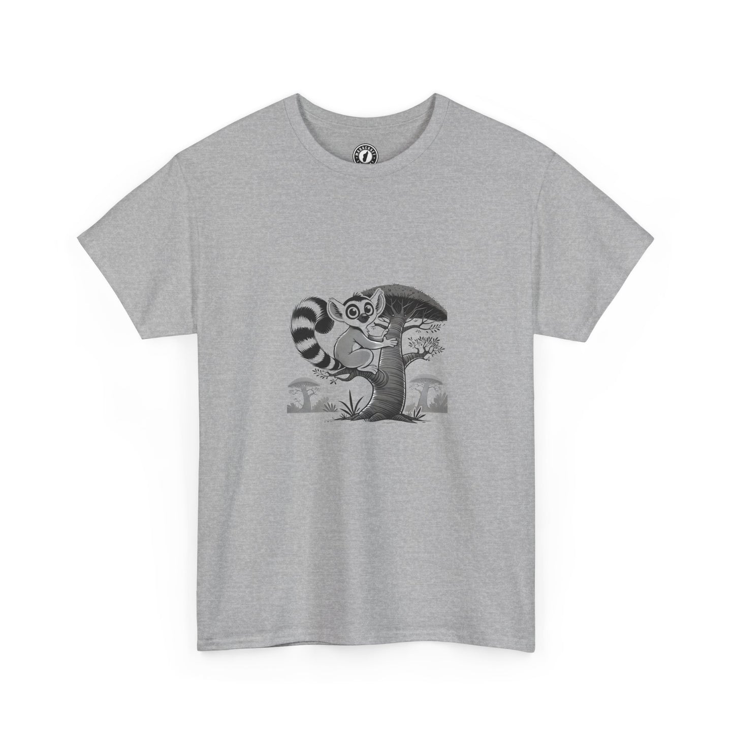 T-Shirt Femme - Maki Suspendu dans un Baobab