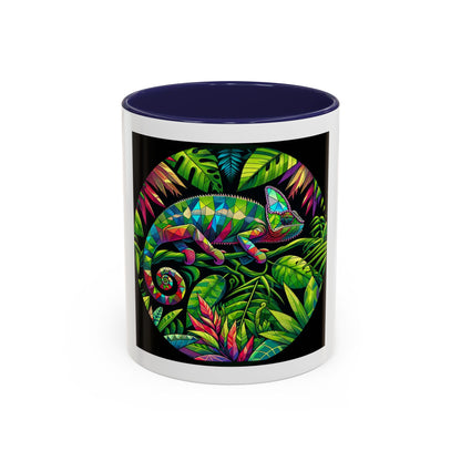 Mug "Caméléon Coloré – L’Art de la Métamorphose Malgache"☕