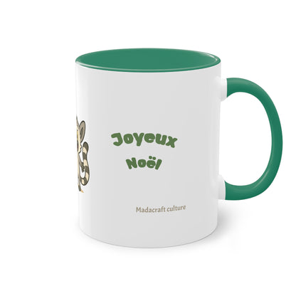 Mug de Noël – Lémurien et Sapin