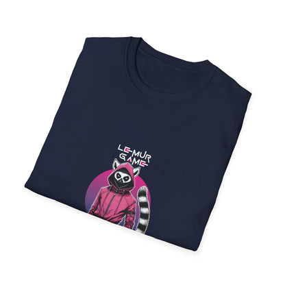“Lemur Game - Guard Dark Edition” T-Shirt – Madagascar x Squid Game