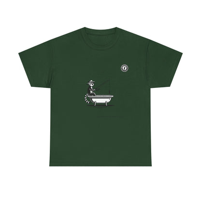T-Shirt Lémurien Pêcheur – L’Art de la Patience 🎣
