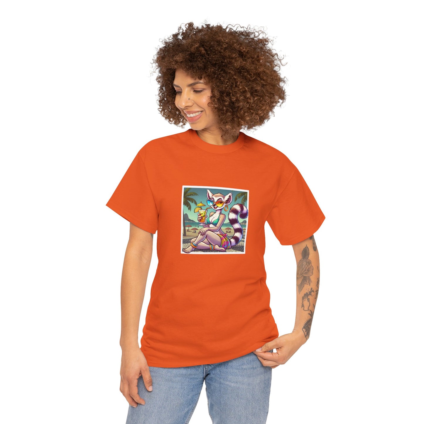 T-Shirt Femme - Maki & Caïpirinha à Copacabana