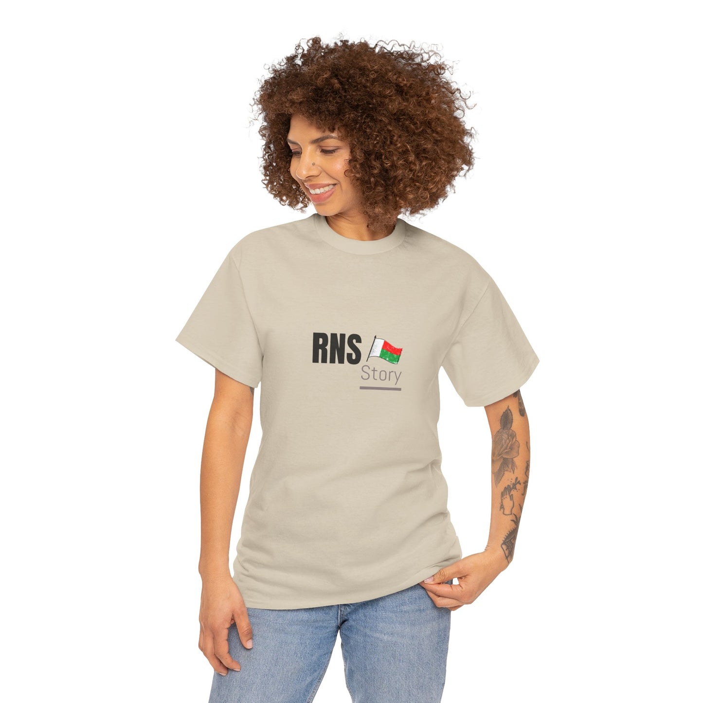 T-Shirt RNS Story – Drapeau Malgache | Madacraft Culture