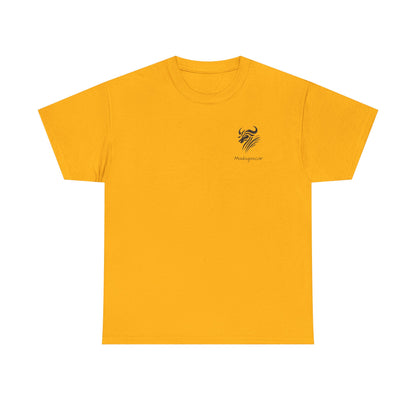 T-Shirt  "Zébu Tribal" - L’Âme de Madagascar 🏝️🐃