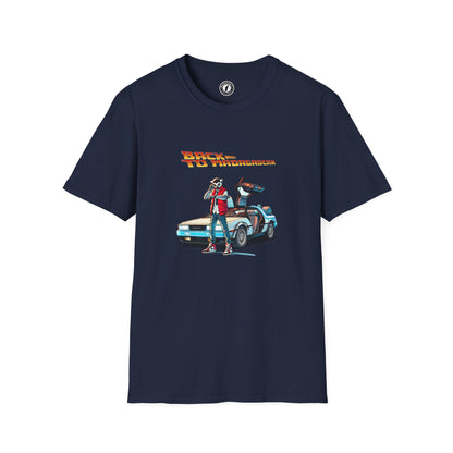 Maki McFly &amp; DeLorean T-Shirt – Madagascar Time Travel