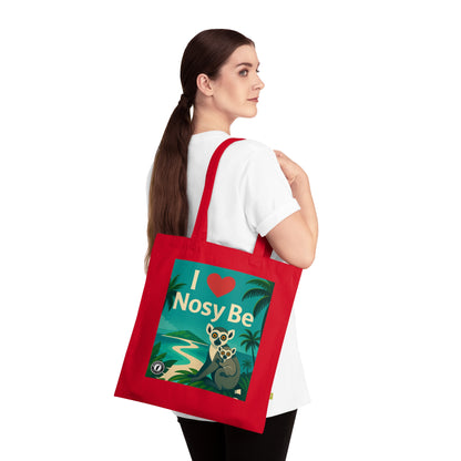 Totebag I ❤️ Nosy Be – Le Charme Tropical de Madagascar 🏝️🐒