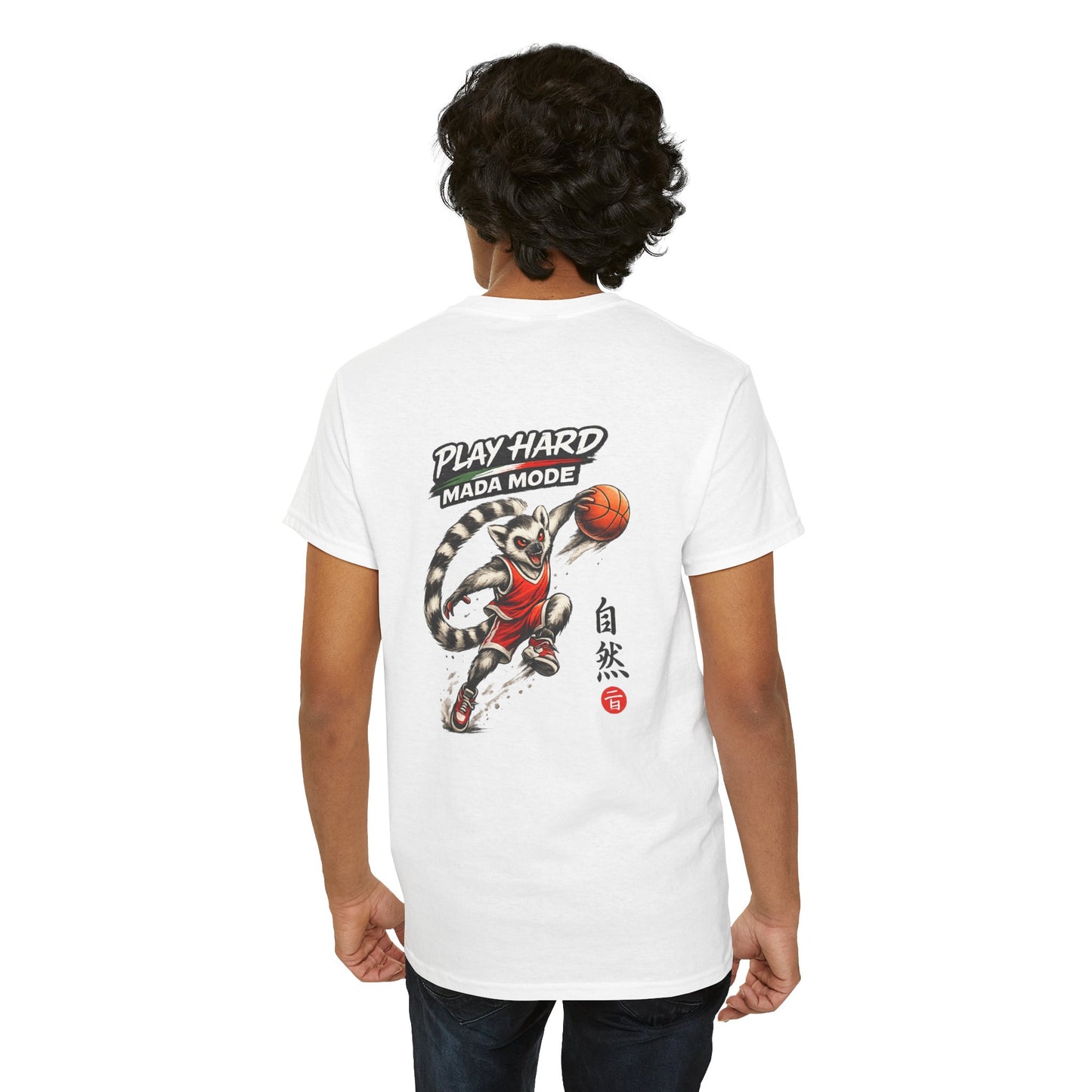 🏀 Basketball Maki T – "Play Hard Mada Mode" - Shirt