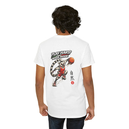 🏀 Basketball Maki T – "Play Hard Mada Mode" - Shirt