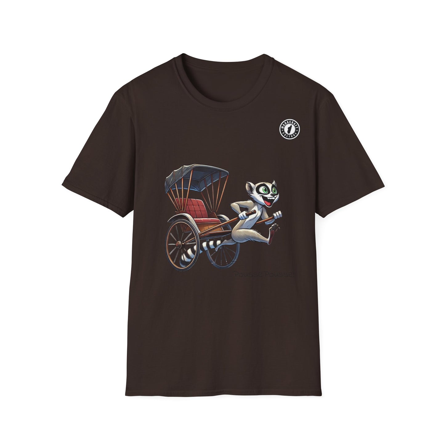 T-Shirt Maki & Pousse-Pousse – L’Âme de Madagascar