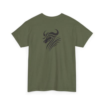 T-Shirt  "Zébu Tribal" - L’Âme de Madagascar 🏝️🐃