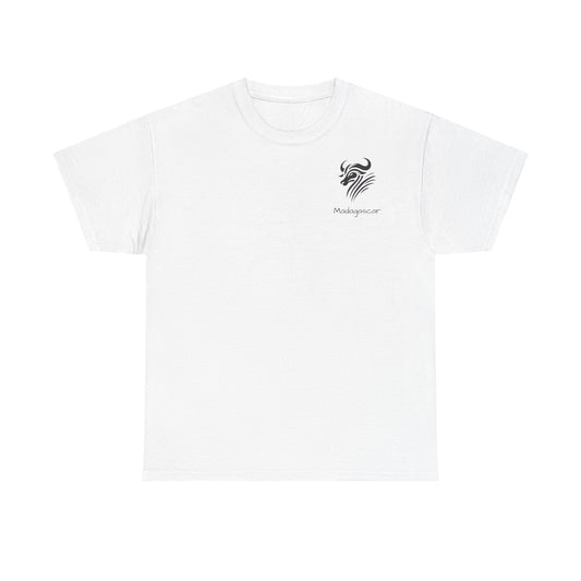 T-Shirt  "Zébu Tribal" - L’Âme de Madagascar 🏝️🐃