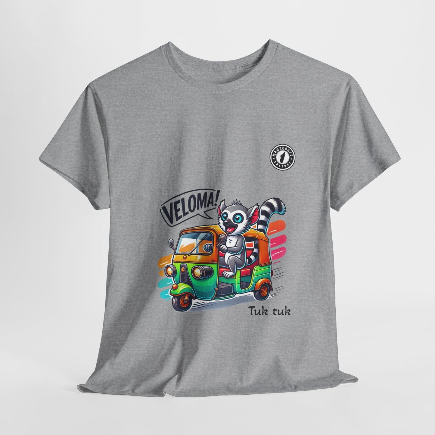 T-Shirt Maki Tuk-Tuk – Veloma Madagascar