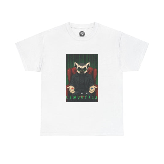 T-shirt The Lemurtrix – Parodie Matrix en maki Madagascar | Madacraft Culture