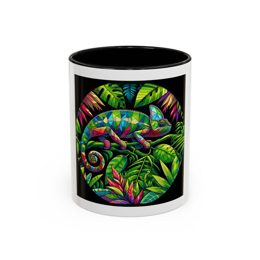 Mug "Caméléon Coloré – L’Art de la Métamorphose Malgache"☕