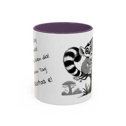 Mug "Maki & Baobab – Élégance en Noir et Blanc" ☕