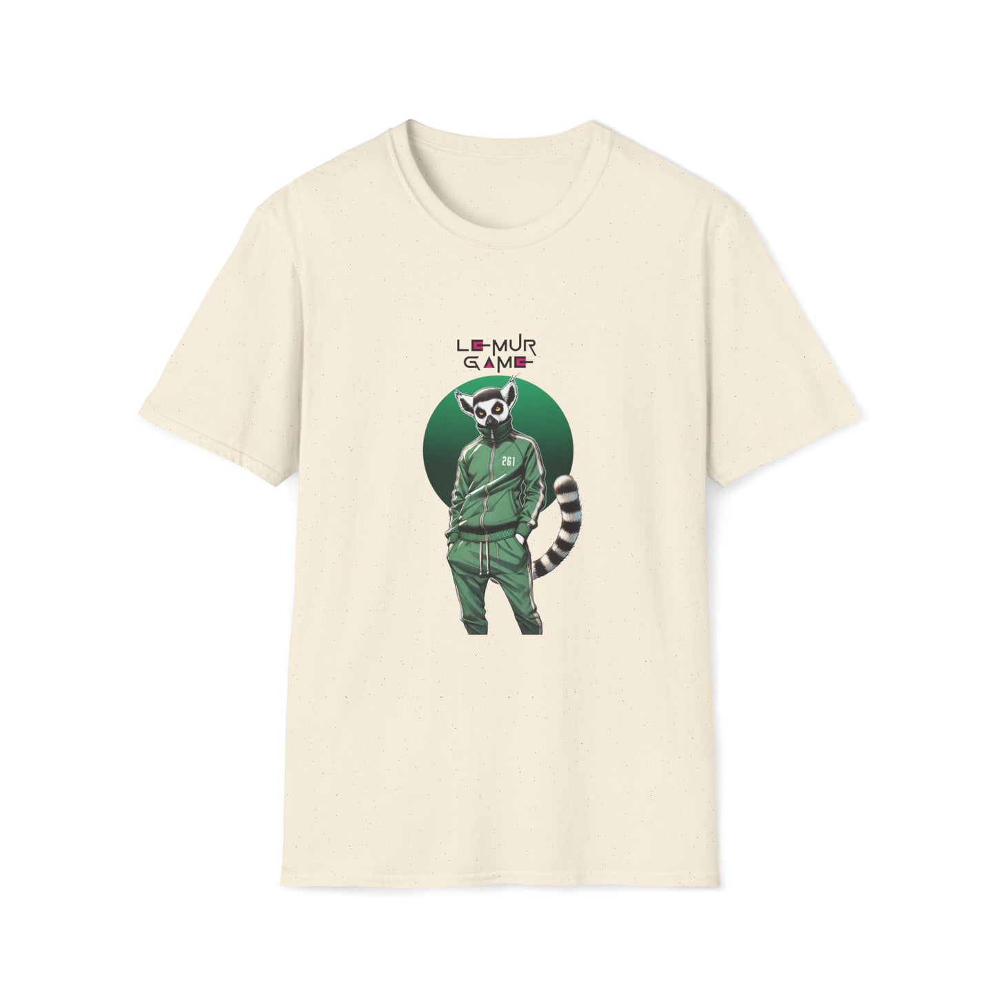 T-Shirt "Lemur Game - Player Edition" – Madagascar x Squid Game