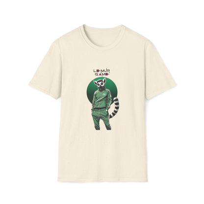 T-Shirt "Lemur Game - Player Edition" – Madagascar x Squid Game