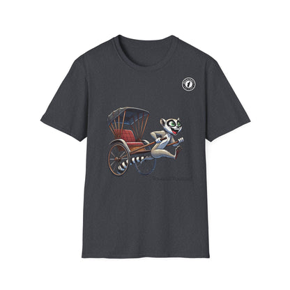 T-Shirt Maki & Pousse-Pousse – L’Âme de Madagascar