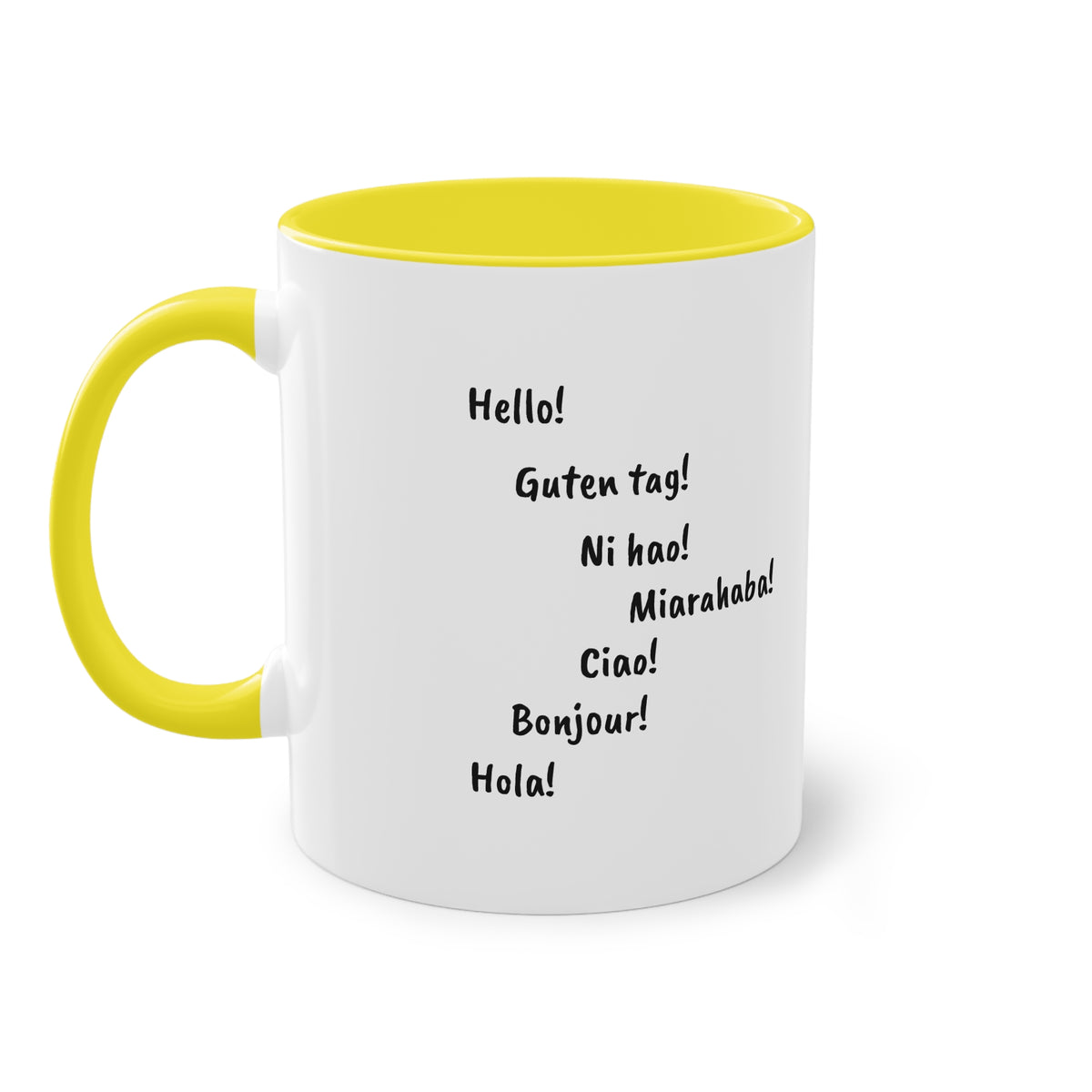 Mug "Maki de Madagascar - Bonjour Monde !" ☕🌍