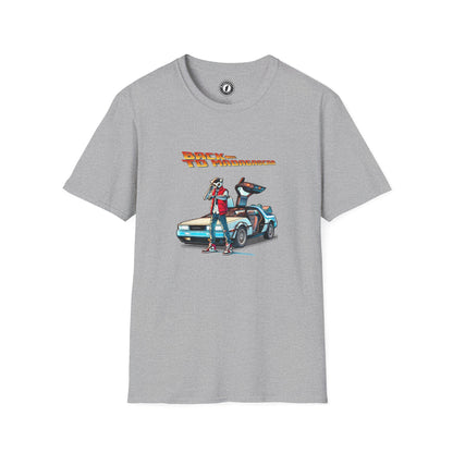 Maki McFly &amp; DeLorean T-Shirt – Madagascar Time Travel