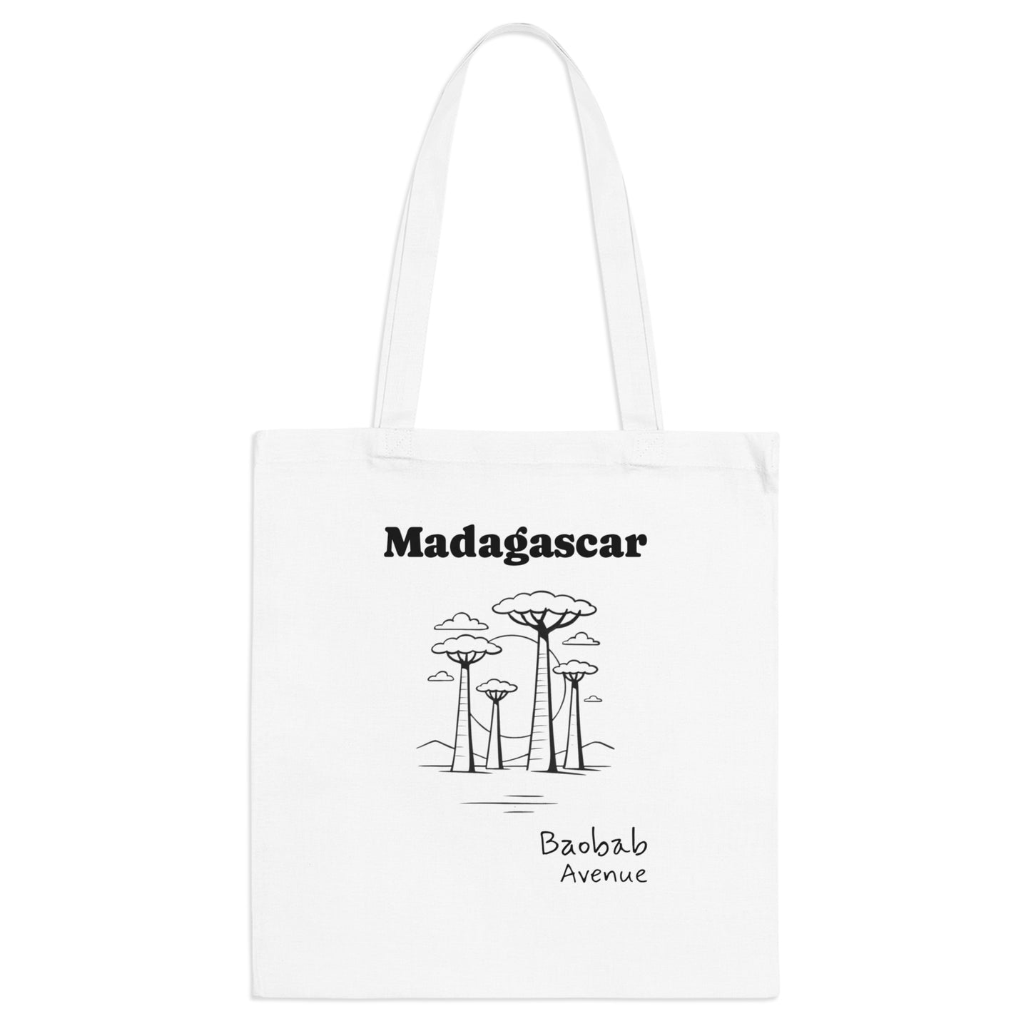 Totebag Baobab Avenue – Madagascar en Ligne d’Encre