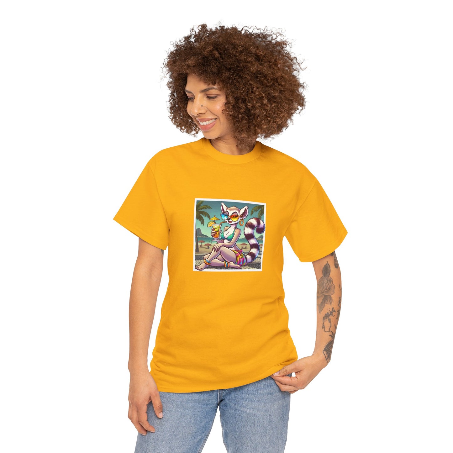 T-Shirt Femme - Maki & Caïpirinha à Copacabana