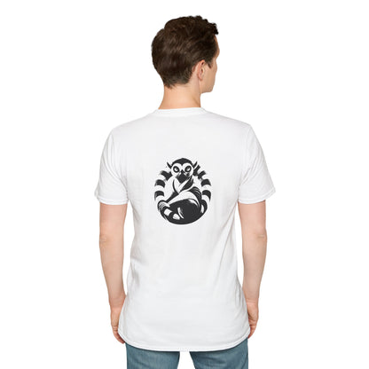 T-shirt "Amoureux des lémuriens" – Idéal pour un look décontracté, inspirée de la nature sauvage