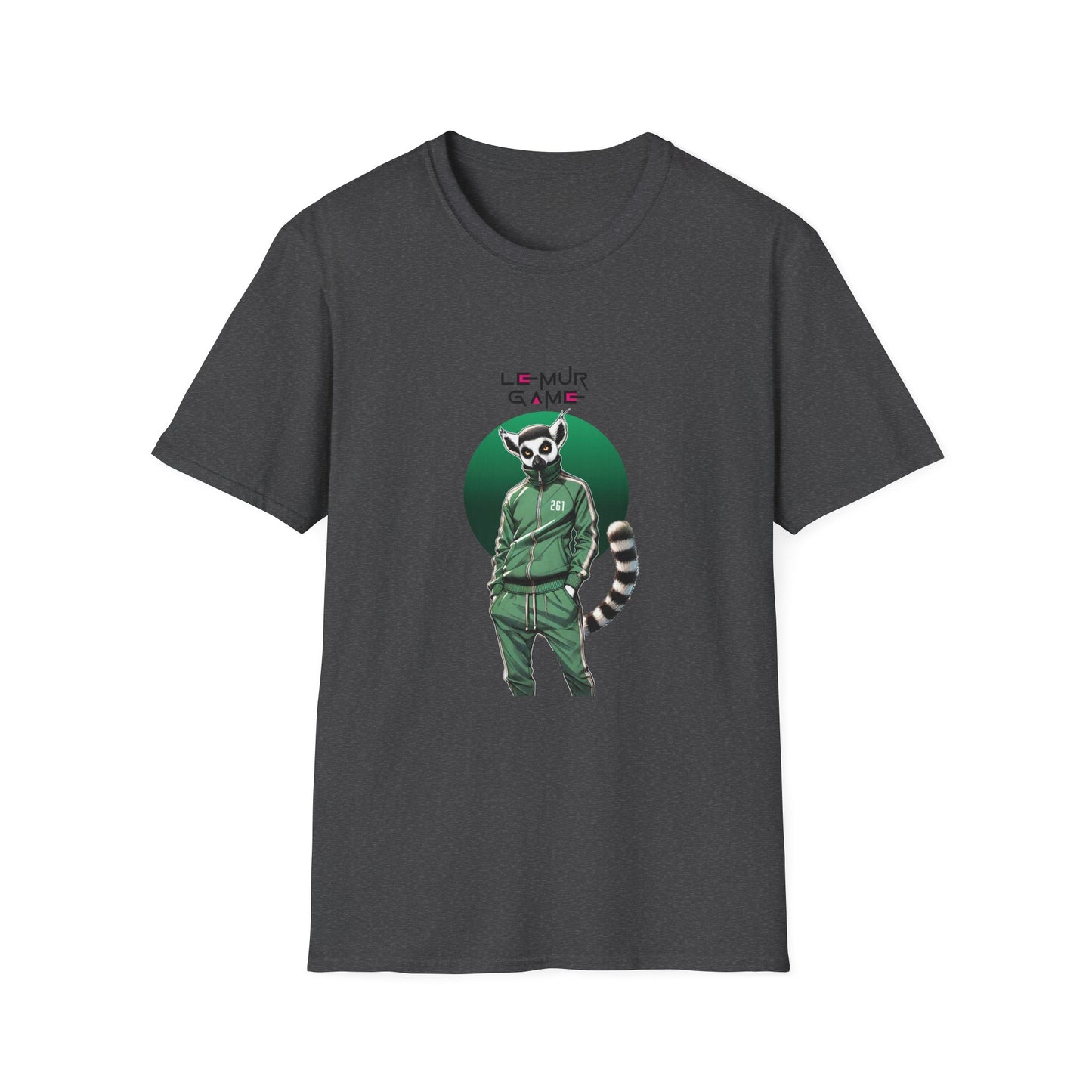 T-Shirt "Lemur Game - Player Edition" – Madagascar x Squid Game
