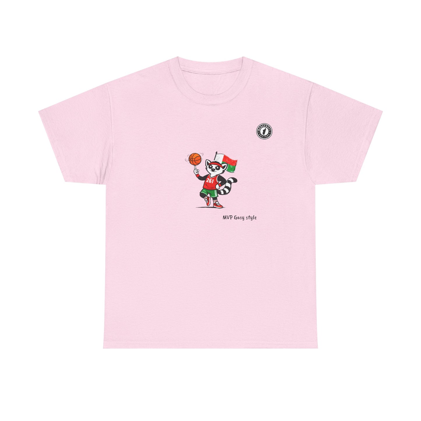T-Shirt MVP Gasy Style – L’Esprit Basket aux Couleurs de Madagascar