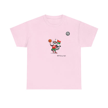 T-Shirt MVP Gasy Style – L’Esprit Basket aux Couleurs de Madagascar