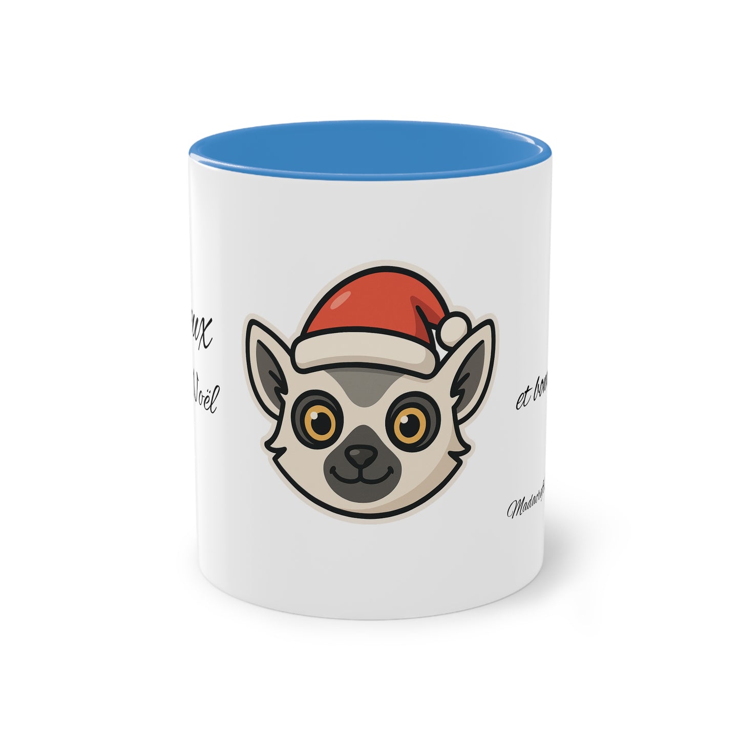 Christmas Lemur Mug – Merry Christmas &amp; Happy New Year 🎅