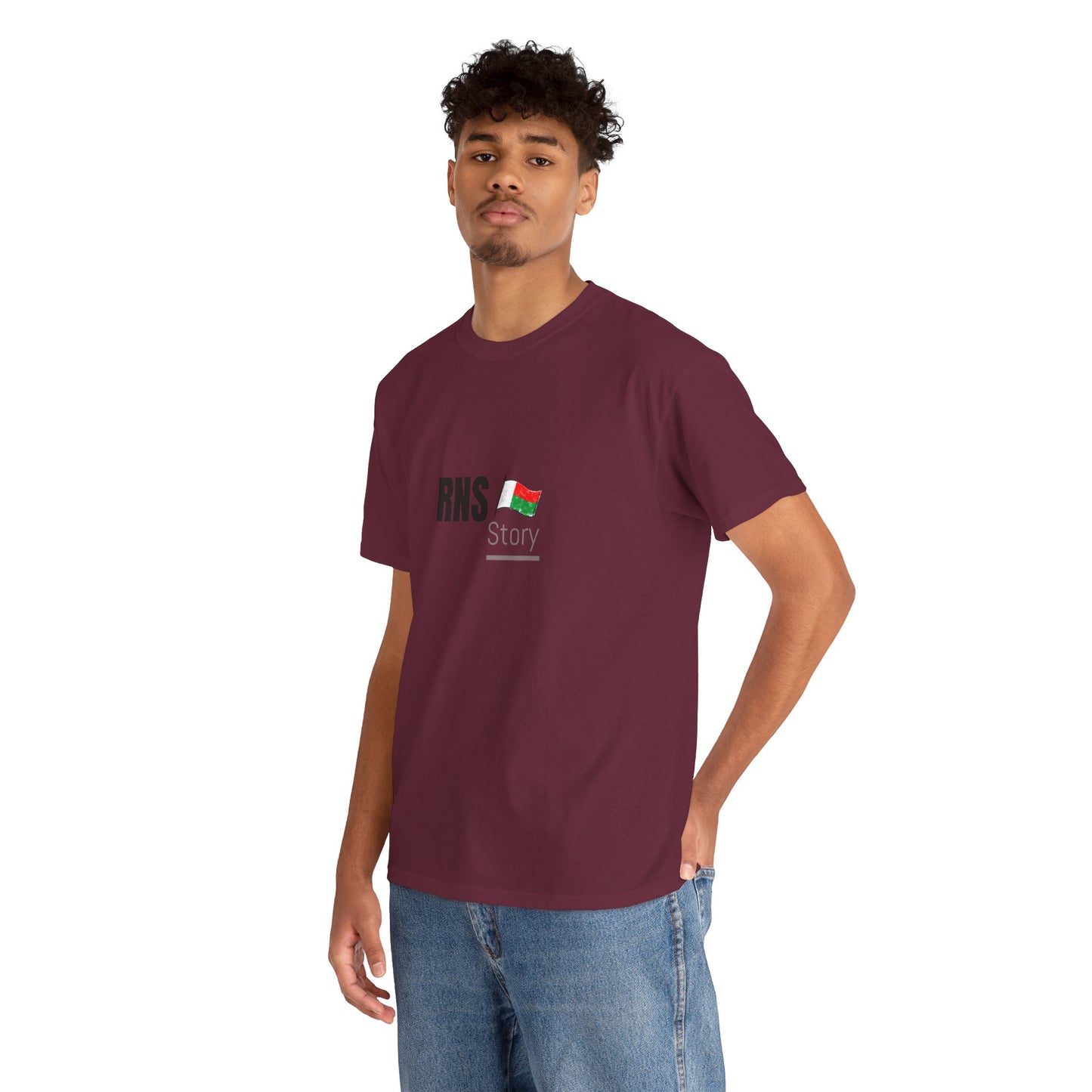 T-Shirt RNS Story – Drapeau Malgache | Madacraft Culture