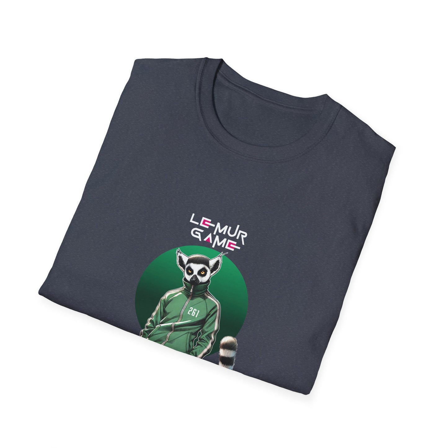 T-Shirt "Lemur Game - Player Edition" – Madagascar x Squid Game