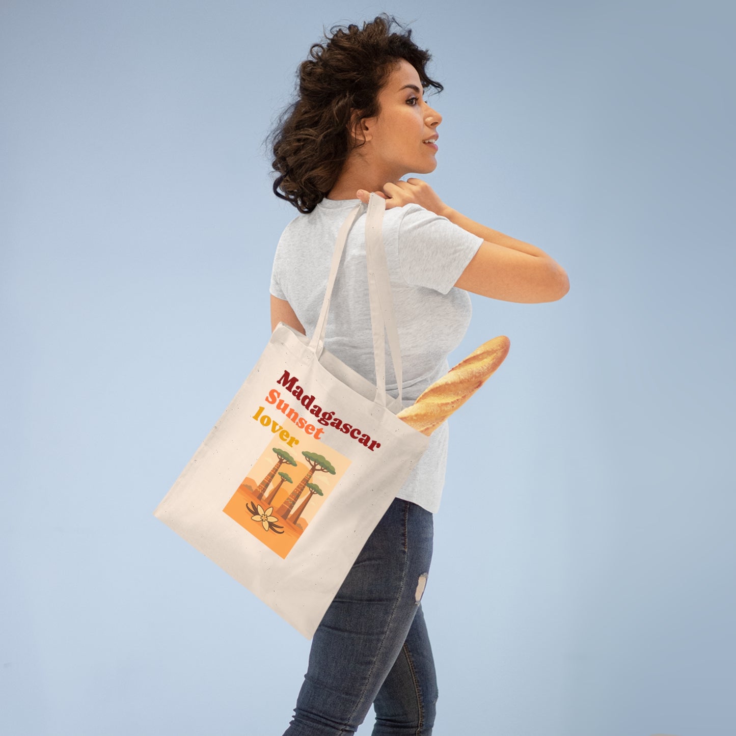 Madagascar Sunset Lover Tote Bag