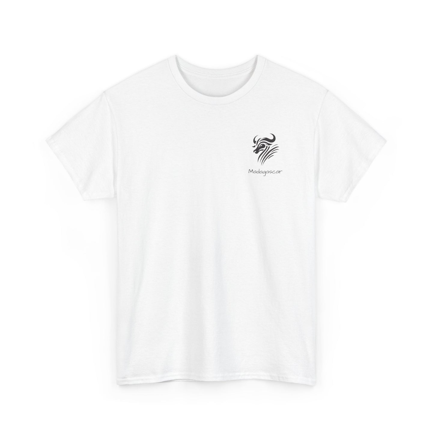 T-Shirt  "Zébu Tribal" - L’Âme de Madagascar 🏝️🐃