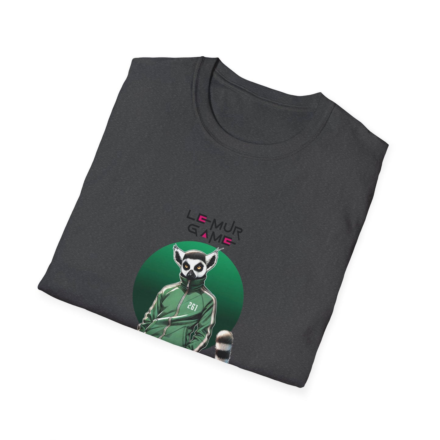 T-Shirt "Lemur Game - Player Edition" – Madagascar x Squid Game
