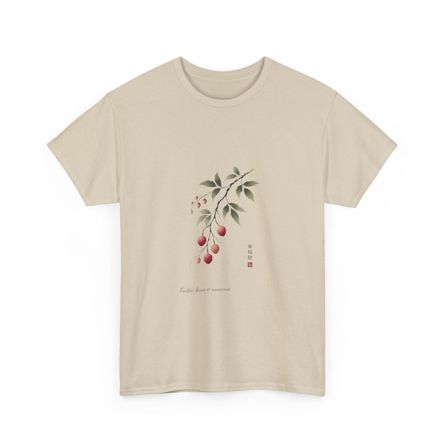 "Lychee – Fusion of Nature and Symbolism" T-Shirt 🌿 - Unisex