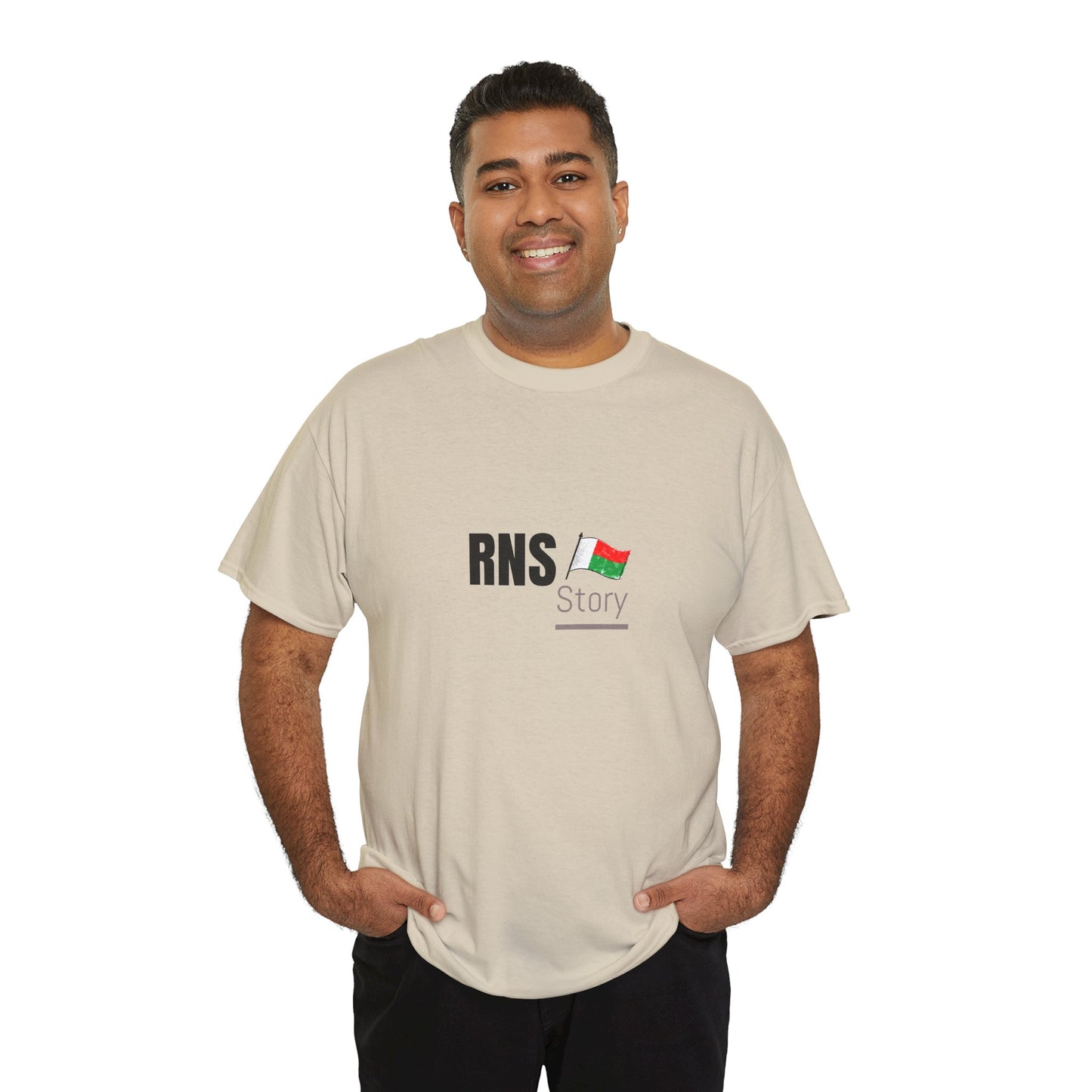T-Shirt RNS Story – Drapeau Malgache | Madacraft Culture