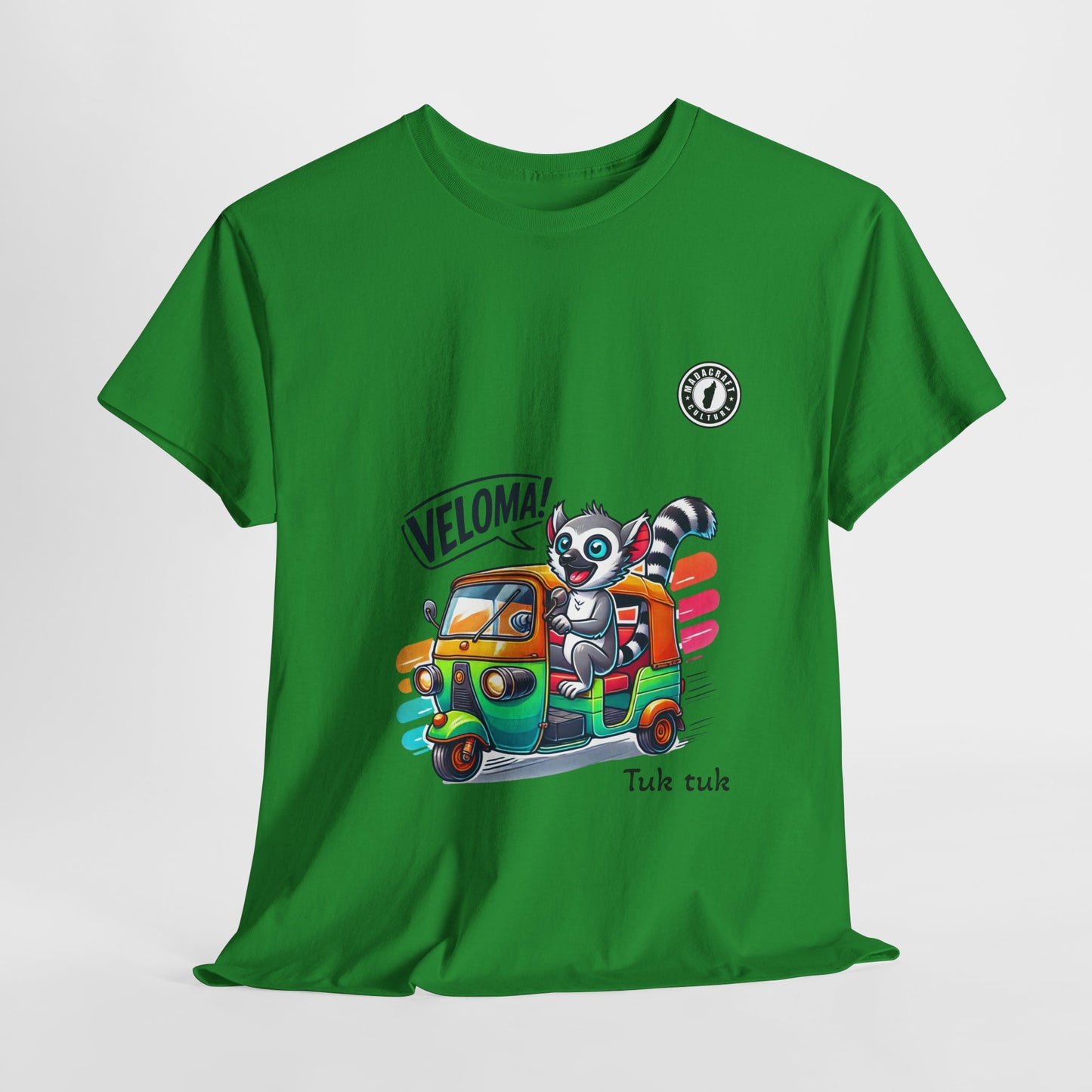 T-Shirt Maki Tuk-Tuk – Veloma Madagascar