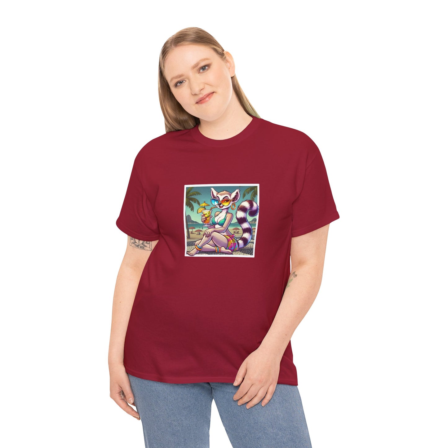 T-Shirt Femme - Maki & Caïpirinha à Copacabana