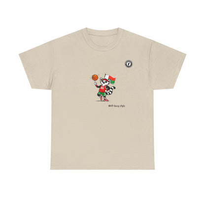 T-Shirt MVP Gasy Style – L’Esprit Basket aux Couleurs de Madagascar