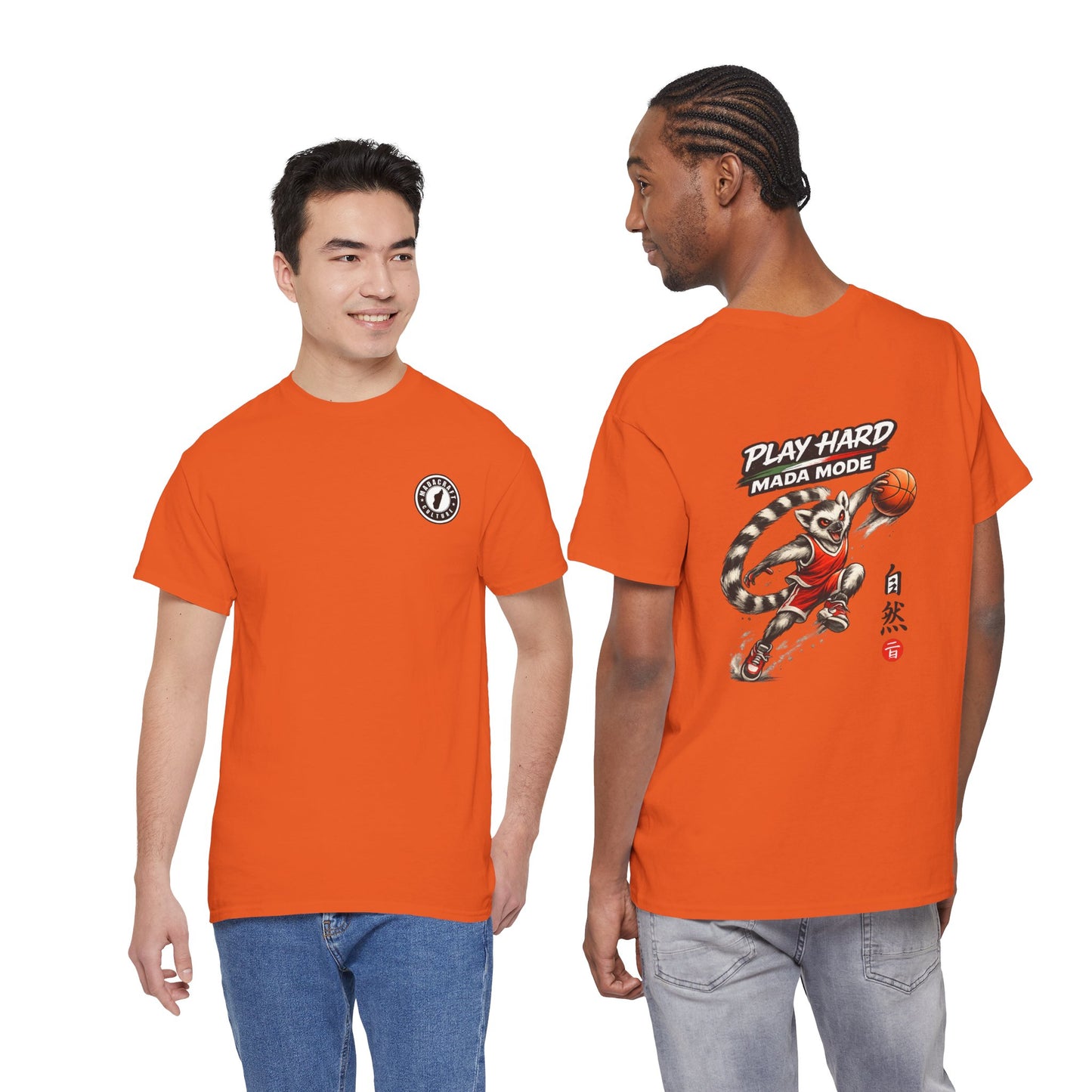 🏀 Basketball Maki T – "Play Hard Mada Mode" - Shirt