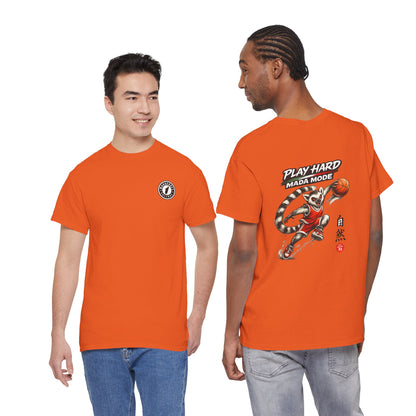 🏀 Basketball Maki T – "Play Hard Mada Mode" - Shirt