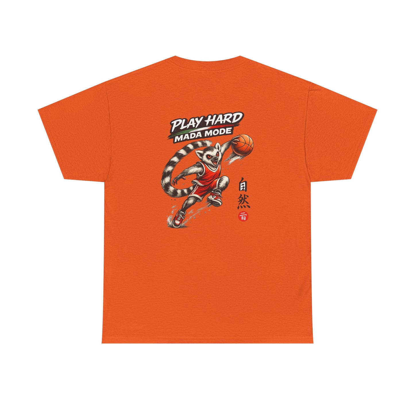 🏀 Basketball Maki T – "Play Hard Mada Mode" - Shirt
