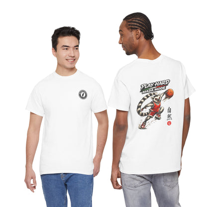 🏀 Basketball Maki T – "Play Hard Mada Mode" - Shirt